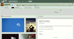 Desktop Screenshot of emceenick.deviantart.com