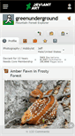 Mobile Screenshot of greenunderground.deviantart.com