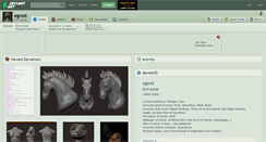 Desktop Screenshot of egrost.deviantart.com