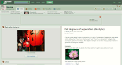 Desktop Screenshot of nevma.deviantart.com