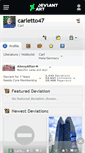 Mobile Screenshot of carletto47.deviantart.com