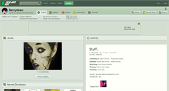 Desktop Screenshot of berrystraw.deviantart.com