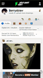 Mobile Screenshot of berrystraw.deviantart.com