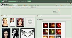 Desktop Screenshot of iamlame.deviantart.com