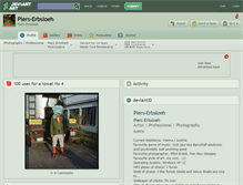 Tablet Screenshot of piers-erbsloeh.deviantart.com