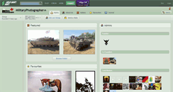 Desktop Screenshot of militaryphotographer.deviantart.com