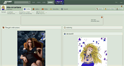 Desktop Screenshot of miss-arcantane.deviantart.com