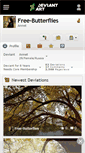 Mobile Screenshot of free-butterflies.deviantart.com