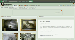 Desktop Screenshot of julianne-leigh.deviantart.com
