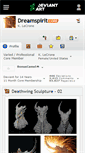Mobile Screenshot of dreamspirit.deviantart.com