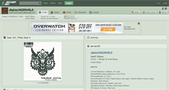 Desktop Screenshot of diablounderwrld.deviantart.com