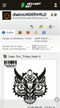Mobile Screenshot of diablounderwrld.deviantart.com