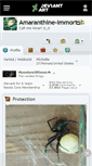 Mobile Screenshot of amaranthine-immortal.deviantart.com