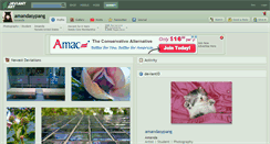 Desktop Screenshot of amandasypang.deviantart.com