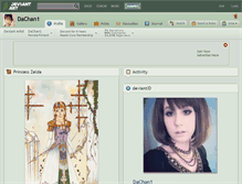 Tablet Screenshot of dachan1.deviantart.com
