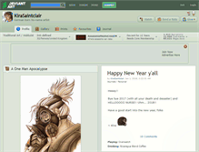 Tablet Screenshot of kirasaintclair.deviantart.com