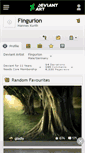 Mobile Screenshot of fingurion.deviantart.com