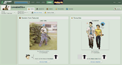 Desktop Screenshot of loveableellis.deviantart.com