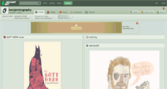 Desktop Screenshot of benjaminography.deviantart.com