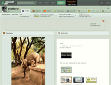 Tablet Screenshot of ehofferle.deviantart.com