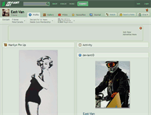 Tablet Screenshot of east-van.deviantart.com