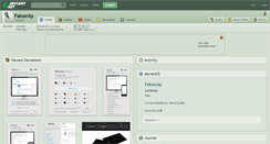 Desktop Screenshot of falconxp.deviantart.com