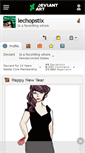 Mobile Screenshot of lechopstix.deviantart.com