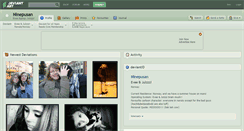 Desktop Screenshot of ninepusan.deviantart.com