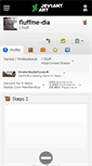 Mobile Screenshot of fluffme-dia.deviantart.com
