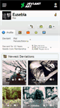 Mobile Screenshot of eusebia.deviantart.com