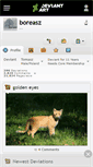 Mobile Screenshot of boreasz.deviantart.com