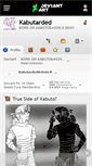 Mobile Screenshot of kabutarded.deviantart.com