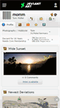 Mobile Screenshot of momm.deviantart.com