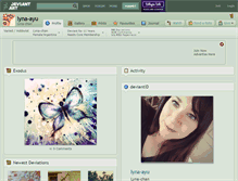 Tablet Screenshot of lyna-ayu.deviantart.com