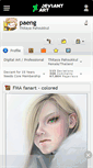 Mobile Screenshot of paeng.deviantart.com