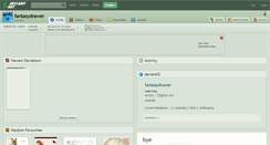 Desktop Screenshot of fantasydrawer.deviantart.com