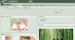 Desktop Screenshot of orangeplum.deviantart.com