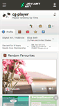 Mobile Screenshot of cg-player.deviantart.com