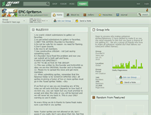 Tablet Screenshot of epic-spriters.deviantart.com