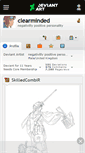 Mobile Screenshot of clearminded.deviantart.com