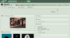 Desktop Screenshot of clayrodery.deviantart.com