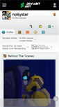 Mobile Screenshot of noisystar.deviantart.com