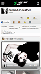 Mobile Screenshot of dressed-in-leather.deviantart.com