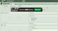 Desktop Screenshot of geoharrisonplz.deviantart.com