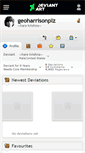 Mobile Screenshot of geoharrisonplz.deviantart.com