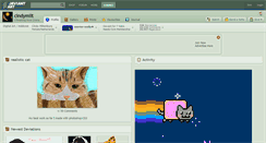 Desktop Screenshot of cindymilt.deviantart.com