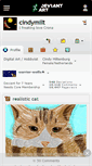 Mobile Screenshot of cindymilt.deviantart.com