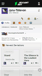 Mobile Screenshot of jynx-tsilevon.deviantart.com