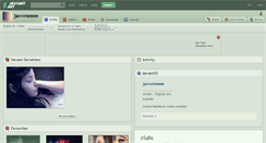 Desktop Screenshot of jawwneeee.deviantart.com