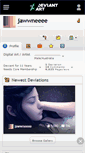 Mobile Screenshot of jawwneeee.deviantart.com